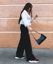 Bolso de compras exquisito para mujer, bolsos grandes de hombro informales Retro, bolso de mano con cadena de Color sólido de cuero para mujer 2020
