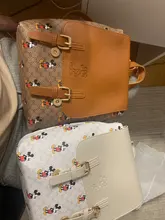 Mochila de Disney de Mickey mouse, bolso de mano