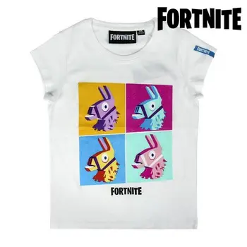 

Child's Short Sleeve T-Shirt Fortnite 75052 White