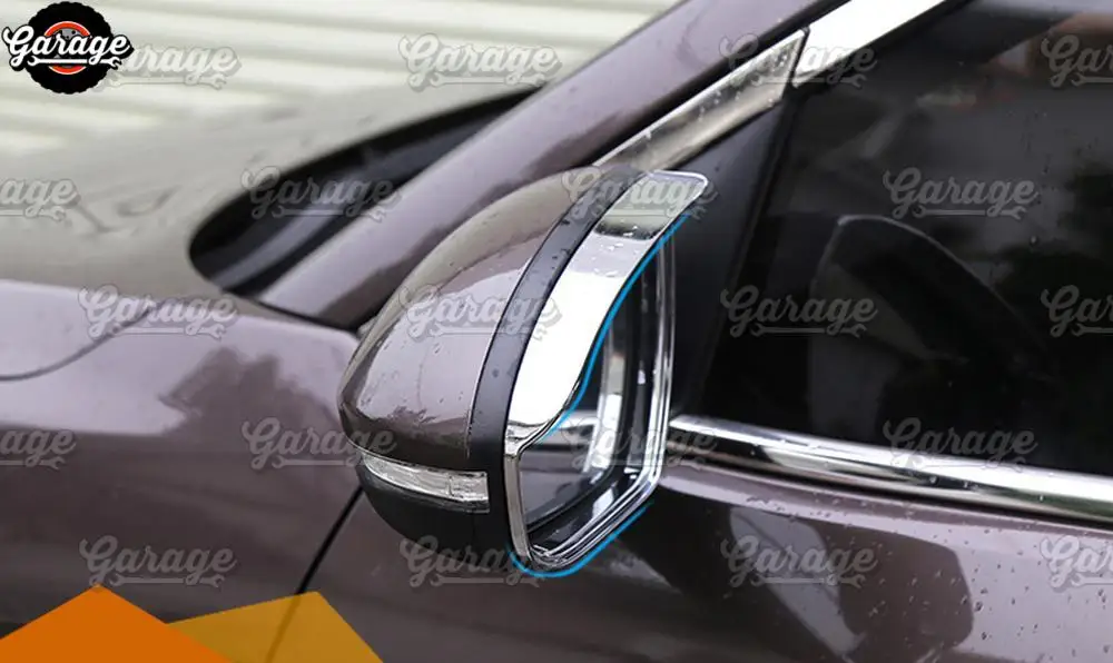 Накладки на зеркала для hyundai Tucson- ABS пластик литье 1 комплект/2 шт. украшения для автомобиля Стайлинг