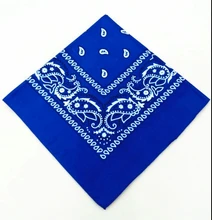 Pañuelo cuadrado de Cachemira roja para mujer, hombre, niño y niña, Bandana 2020 algodón, moda de Hip Hop, 54cm x 54cm, negro, 100%