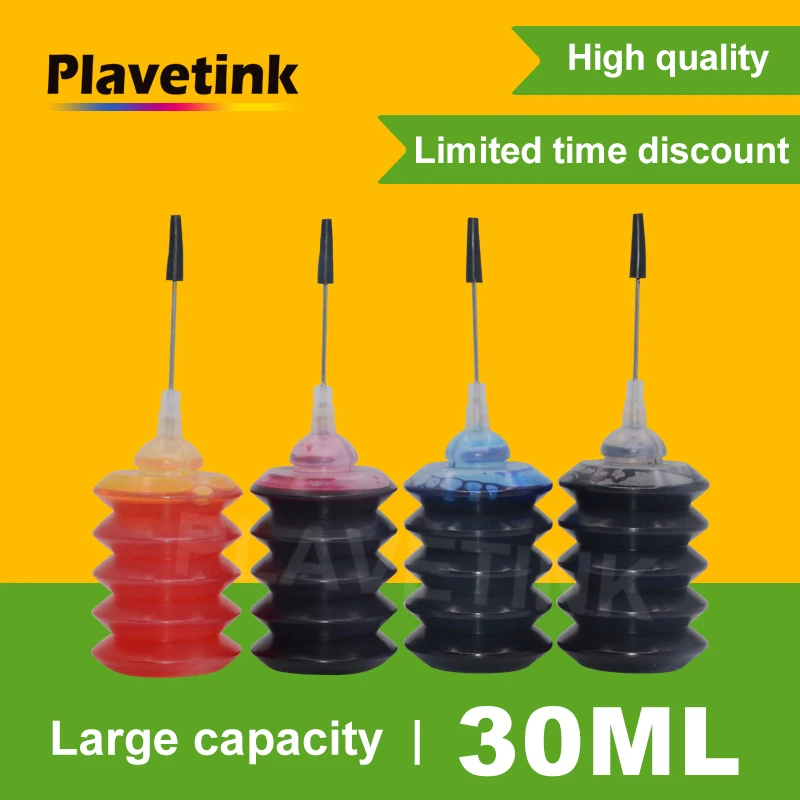Набор чернил Plavetink 30 мл для Canon PGI570 CLI571 PGI480 CLI481 PGI580 CLI581 PGI520 CLI521|Наборы заправки