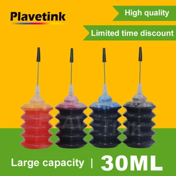 

Plavetink 30ml Bottle Printer Ink Refill Kits For HP 655 178 364 564 920 670 932 950 711 902 909 952 959 Cartridges