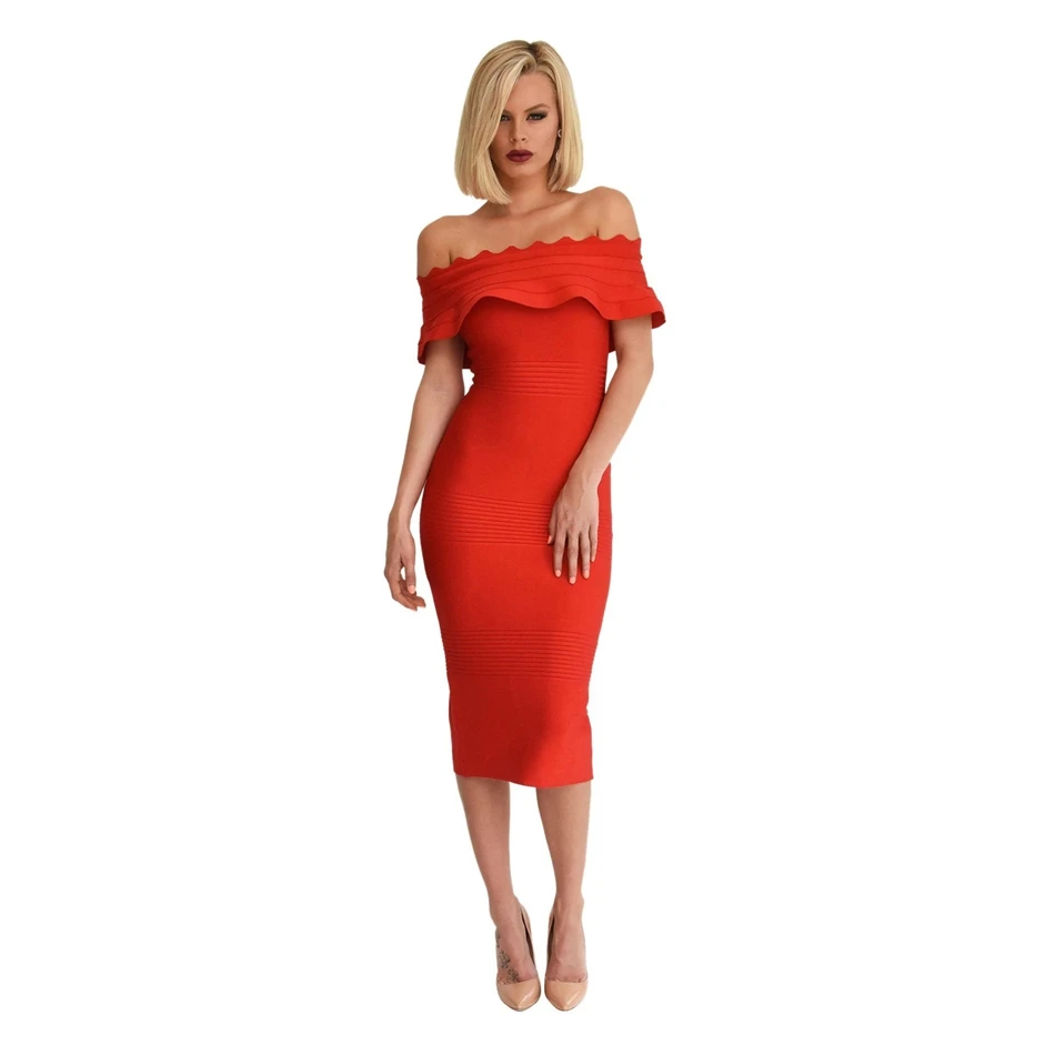 women bandage dress-309
