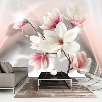 

Wall Mural XXL - White Magnolias II - 500x280 cm