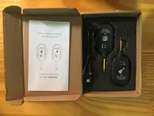 UHF-sistema inalámbrico de transmisión de guitarra, receptor inalámbrico recargable incorporado, transmisor para la guitarra