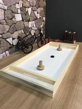 

Natural Wooden Ice Hockey Game, Desktop Wooden Toy