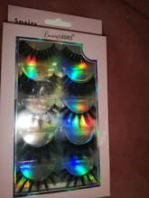 Pestañas postizas 3D de visón de imitación, novedad, 15-25mm, pares 2021, pestañas largas hechas a mano, gruesas, maquillaje, herramientas de extensión de belleza, 5/10