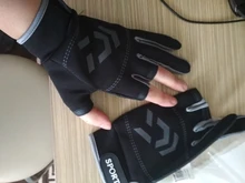 Fishing-Gloves Fish-Equipment Anti-Slip Angling Finger-Sports Outdoor Women 3-Cut 1-Pair