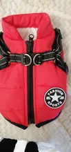 De invierno para mascotas ropa de perro francés mascota Bulldog cálido Chaleco con arnés abrigo perro ropa chaleco pequeño mediano para perros