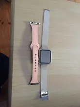 Película protectora + funda para apple watch 6/SE/5/4/3/2, 44mm, 40mm, 42mm, 38mm, Marco duro de plástico mate con cristal para iWatch