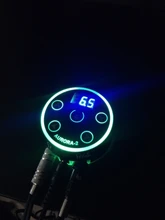 Aurora 2-fuente de alimentación para máquina rotativa de tatuaje