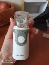 Mininebulizador portátil de mano para niños, inhalador de inhalador silencioso, atomizador de malla, autoclean, inhalador portátil