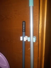 Hook Shelf-Holder Clip-Mop Mop-Rack Kitchen-Organizer Wall-Mounted Bathroom Sticky-Hanger