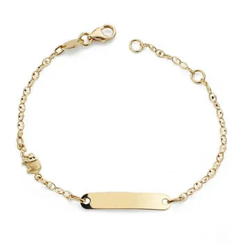 

Slave 18k gold 14cm. Motif elephant [AB4804]