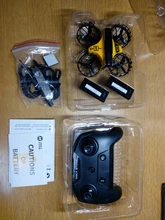 Holy Stone-Mini Dron de control remoto sin cabeza, cuadricóptero de control remoto, una tecla, aterrizaje automático, 3 baterías, helicóptero, HS450/210/330