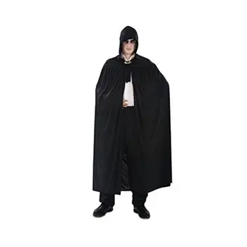 

Hooded Coat black knit (140cm + chap. ref.20025
