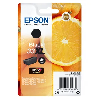 

Epson Orange Singlepack Black 33XL Claria Premium Ink