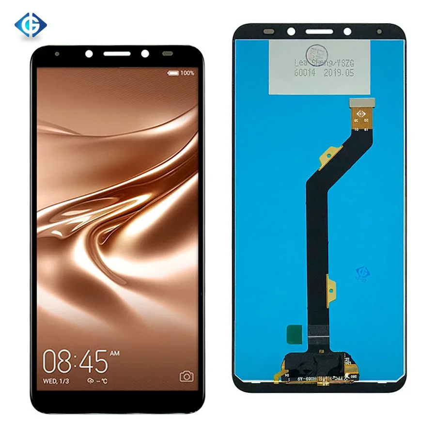 6 0 ''ЖК дисплей для Tecno power 2 LA7 ЖК кодирующий преобразователь сенсорного экрана