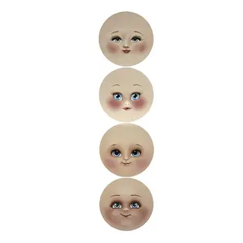 

Gdvig05 foamiran with print 'puppet face bigger, 4 PCs on the sheet renkalik