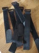 Amarre para caña de pescar de 20 piezas, soporte de correa, tirantes, gancho de sujeción, lazos, caña de pescar, flejado, Velcro, accesorio de pesca al aire libre