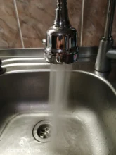 Rotating-Nozzle Faucet Diffuser Splash Kitchen-Aerator Pressurized Tap Mixer for 3-modes/Pressurized/Splash/..