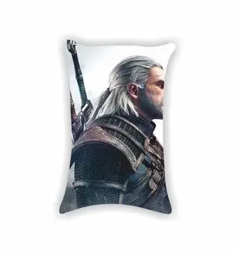 Подушки Witcher Ведьмак №15 КАРТИНКА С ДВУХ СТОРОН | Дом и сад