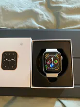 Reloj inteligente deportivo para hombre y mujer, pulsera con llamadas, bluetooth, pantalla completamente táctil de 44 mm y 1,75 pulgadas, control de la presión sanguínea