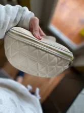 Riñonera de cuero PU para mujer, Bolso pequeño de Color sólido, a la moda para verano, para teléfono