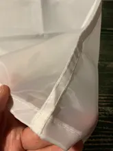 20X30cm bolsa de leche de nuez reutilizable leche de almendra bolsa filtro bien de Nylon de malla tela cerveza fría de filtro de café