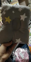 [Simfamily]-almohada de lactancia para bebé, almohada para evitar la forma de cabeza plana para recién nacidos, decoración de habitación de bebé de 21x32cm
