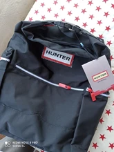 Hunter-mochila grande para hombre y mujer, bolso de ocio, a prueba de lluvia, ligera, tendencia con botón superior, mochila escolar para ordenador