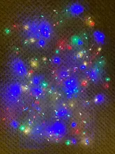 Lights Led-String Battery-Operated Firecracker Fairy Party Copper-Wire Christmas-Window