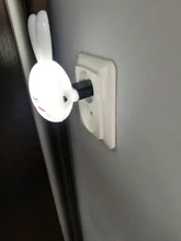 Led-Night-Light Bedside-Lamp Gifts Us-Plug Wall Bedroom Rabbit Cartoon Baby/children