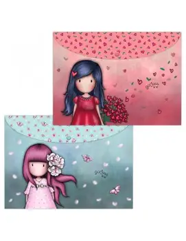 

▷ SET 2 GORJUSS envelope type folders