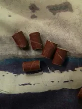 Ladymisty-Bandas de limado de manicura, accesorios para máquina de clavos eléctrica, brocas, removedor de Gel de uñas, 80/120/180 pulgadas, 50 Uds.