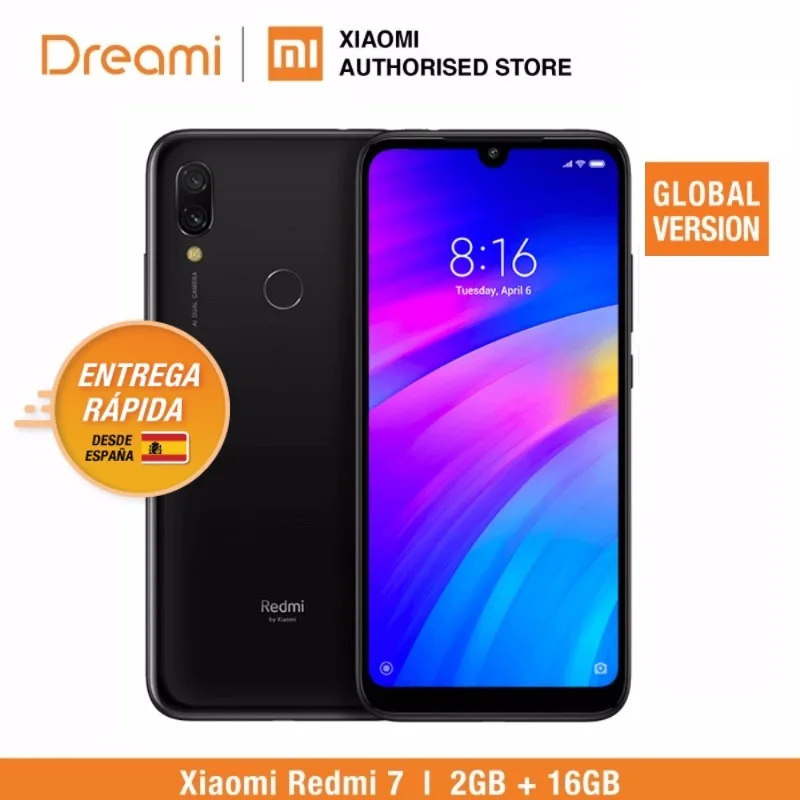 Xiaomi Redmi 7 глобальная версия 16 ГБ ROM 2 Гб RAM (абсолютно новая и официальная Rom) redmi7