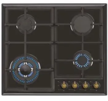 

VITROKITCHEN PLATE EN63RB 4GAS-BUTANO RUSTIC BLACK