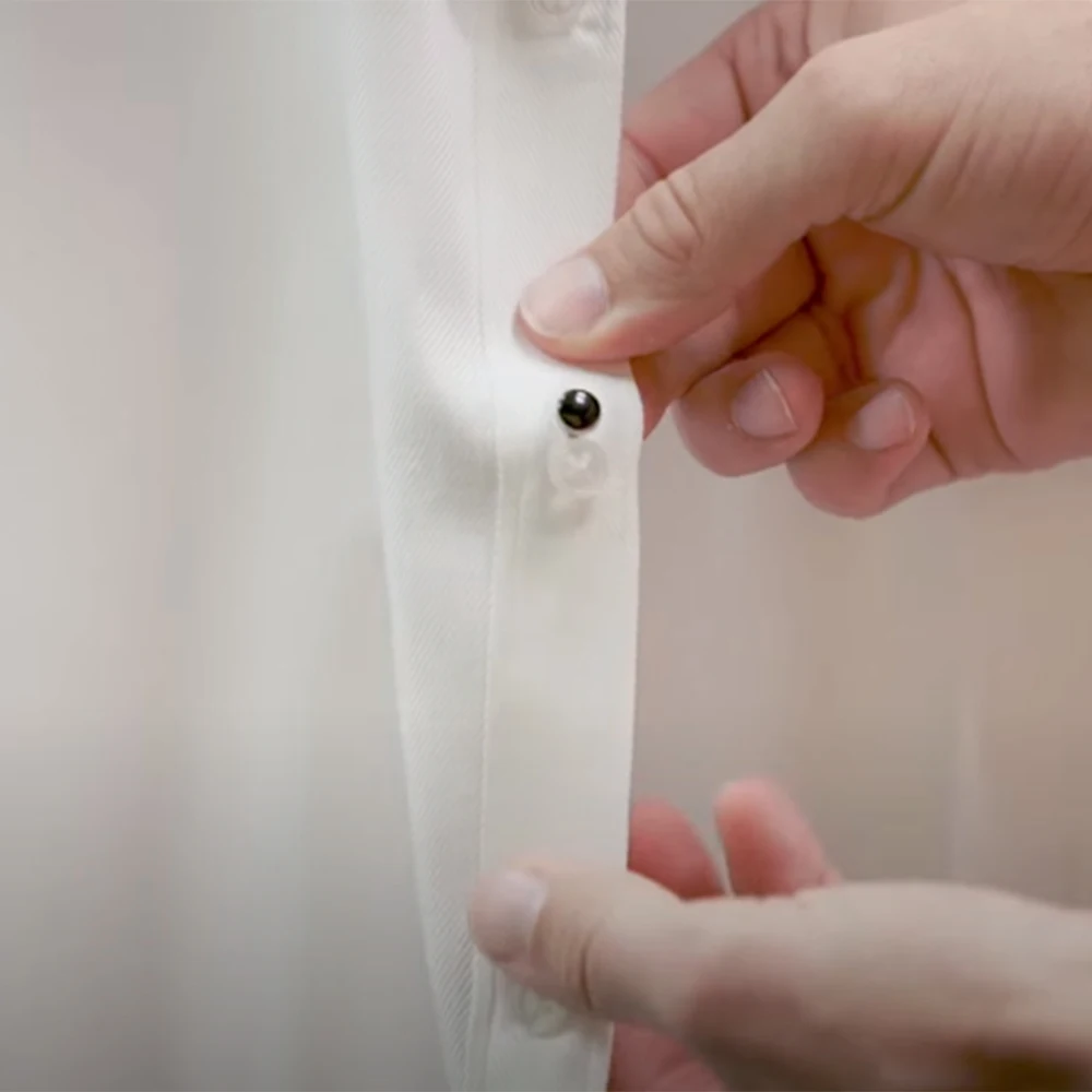 Elegant Tuxedo Shirt Worn With Studs Top Four Buttons Removable Formal Wedding Tuxedo Shirts Custom Made Shirts Pleated Front