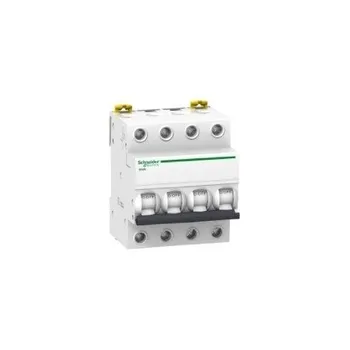 

AUTOMATIC MAGNETOTERMICO A9K17410 4P 10A IK60N S CURVA-C SCHNEIDER