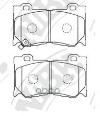 Колодки Тормозные Infiniti Fx35/37/50 08-/Gs35/37/25 06- Передние Nibk Pn0389 NiBK арт. PN0389