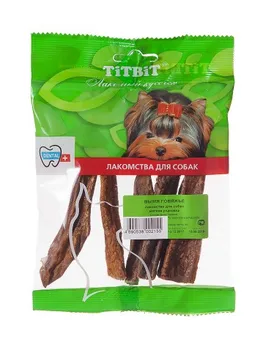 

TiTBiT Вымя говяжье мягкая упаковка, 50 г.