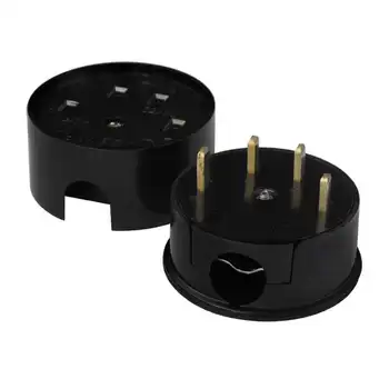 

Connector RSH-VSH 32A 380 V 3 P + re round. Black. Universal 1233