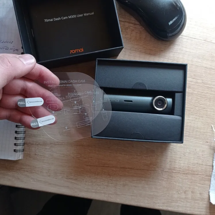 70mai Dash Cam M300 Видеорегистраторы для автомобилей 1296P Ночное ...