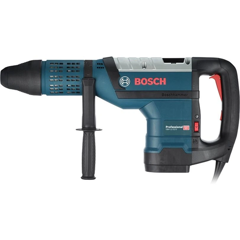 Перфоратор электрический Bosch GBH 12-52D(Мощность 1700 Вт, 220 об/мин, 2150 уд/мин, 19 Дж, кейс