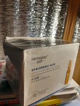 Fullerene-ampolla de ácido hialurónico, suero facial que reduce los poros, antibacterial, nicotinamida, blanqueador, humectante para arrugas, 28 Uds.