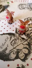 Resin Figurines Decor Christmas-Decoration Snow-Landscape-Model-Ornaments Miniatures
