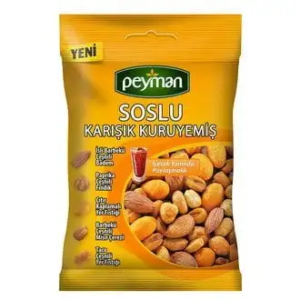 Nozes com Molho-160gr Peyman Misturado 2 Peyman misturado nozes com molho-160gr