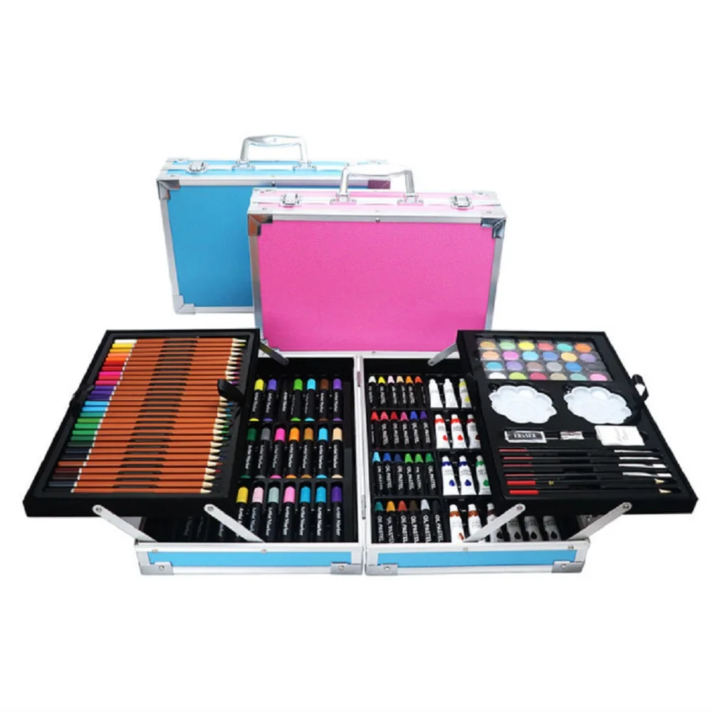 Детский цветной карандаш для художника набор рисования маркер ручка кисть