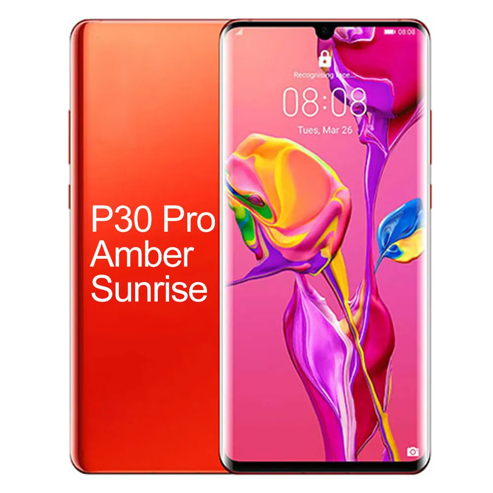 Ori полная сборка для huawei P30 Pro ЖК-дисплей Сенсорный экран планшета OLED Дисплей в сборе запасные VOG-L29 VOG-L09 VOG-L04 - Цвет: Amber Sunrise